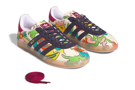 adidas x sean wotherspoon gazelle indoor corduroy sneakers